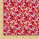 Popelín Círculos Rojo - Ribes y Casals