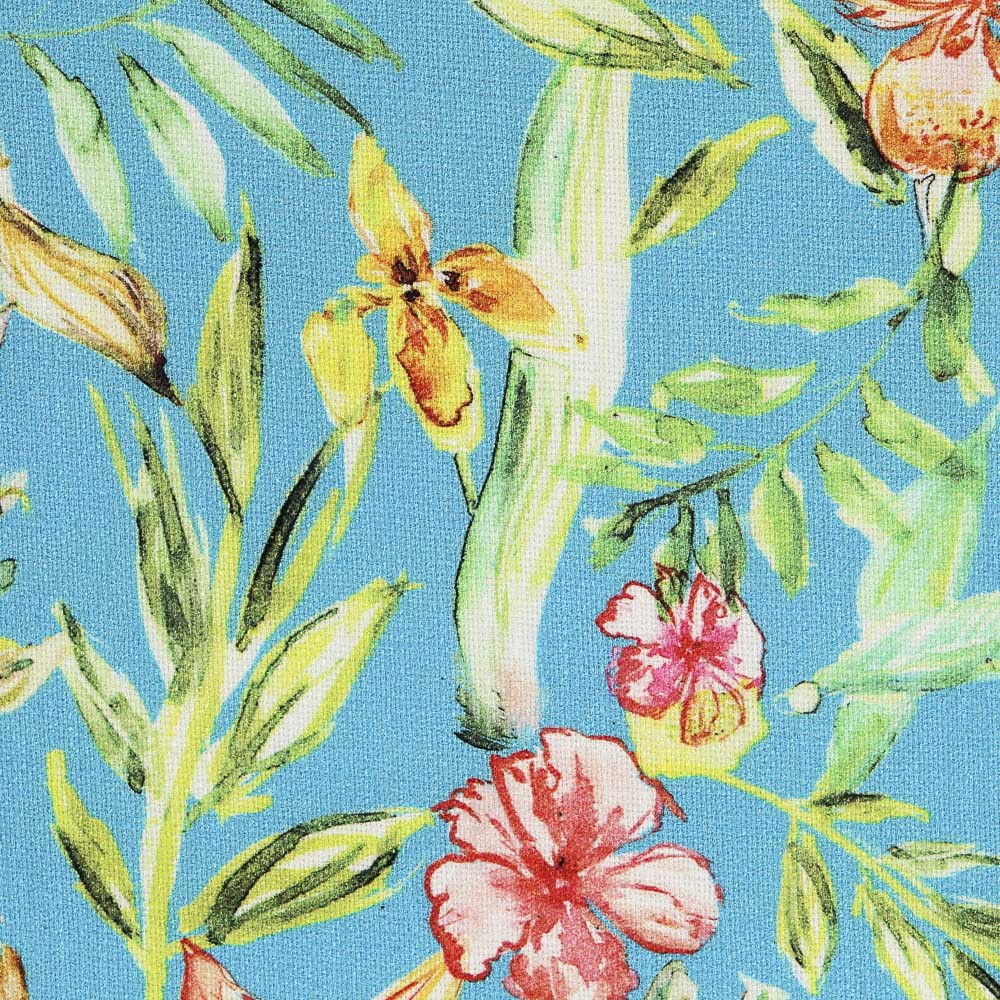 Viscose Rústica Tropical Turquesa - Ribes y Casals