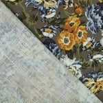 Rústico Viscose Floral Verdes - Ribes y Casals