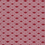 Lençol Estampado Leques Grená - Ribes y Casals