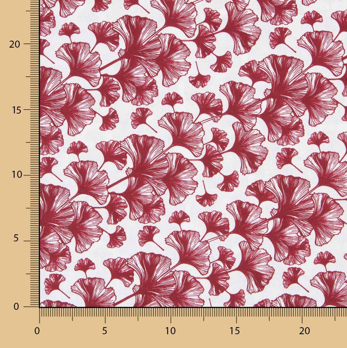 Lençol Estampado Dente de Leão Grená - Ribes y Casals
