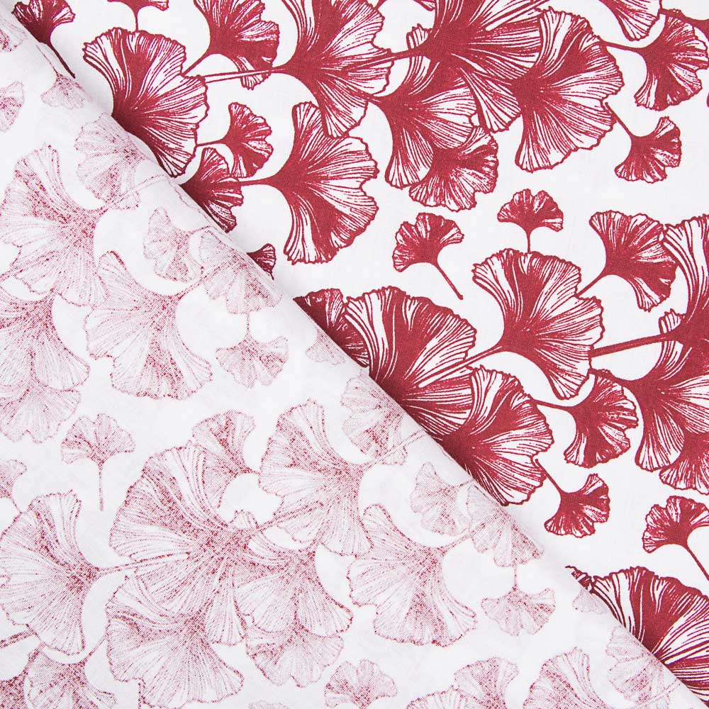 Lençol Estampado Dente de Leão Grená - Ribes y Casals