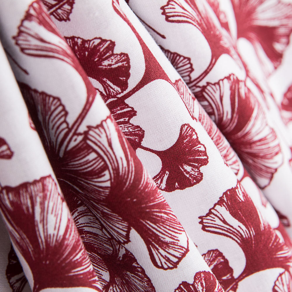 Lençol Estampado Dente de Leão Grená - Ribes y Casals