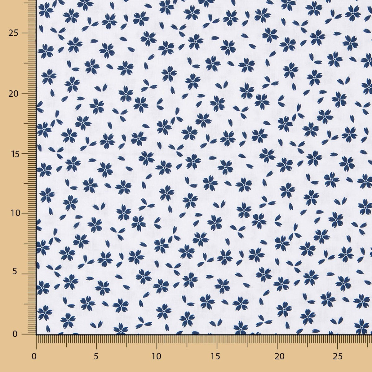 Lençol Estampado Florzinha Marinho - Ribes y Casals