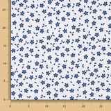 Lençol Estampado Florzinha Marinho - Ribes y Casals