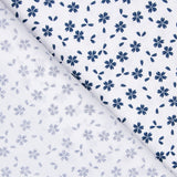 Lençol Estampado Florzinha Marinho - Ribes y Casals