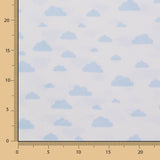 Lençol Estampado Nuvéns Azul - Ribes y Casals