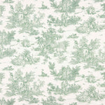 Lençol Toile de Jouy Verde - Ribes y Casals
