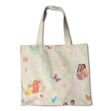 Retal Sábanas Disney Violeta Crudo 180x145cm - Ribes y Casals