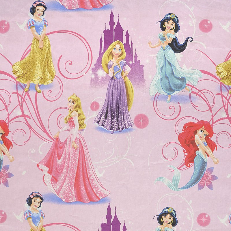 Lençóis Princesas Disney Rosa Pastel - Ribes y Casals