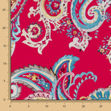 Sarja Elástica Paisley Rosa - Ribes y Casals