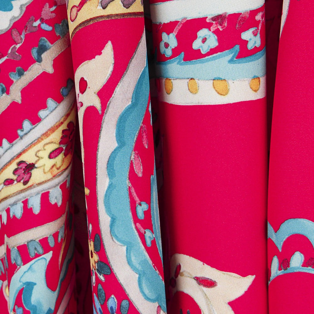 Sarja Elástica Paisley Rosa - Ribes y Casals