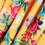 Sarja Elástica Cravos Amarelo - Ribes y Casals