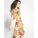 Sarja Elástica Cravos Amarelo - Ribes y Casals