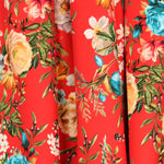 Sarja Elástica Cravos Vermelho - Ribes y Casals