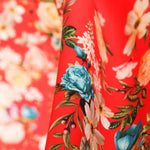 Sarja Elástica Cravos Vermelho - Ribes y Casals