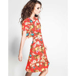 Sarja Elástica Cravos Vermelho - Ribes y Casals