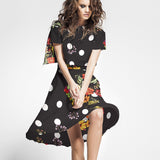 Sarja Elástica Flamenca Preta - Ribes y Casals