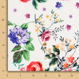 Sarja Elástica Flor Manila Crua - Ribes y Casals