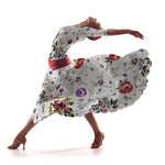 Sarja Elástica Flor Manila Crua - Ribes y Casals