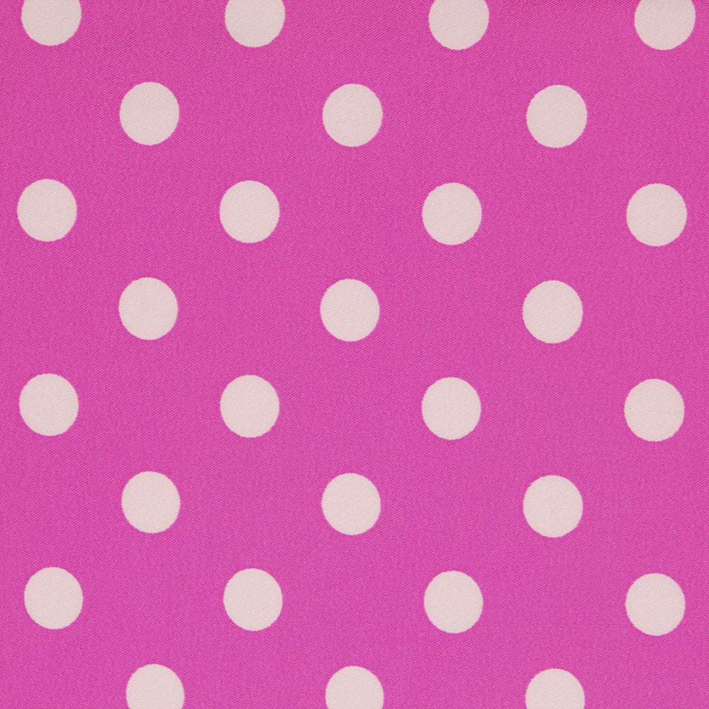 Sarja Elástica Bolinhas Fúscsia - Ribes y Casals
