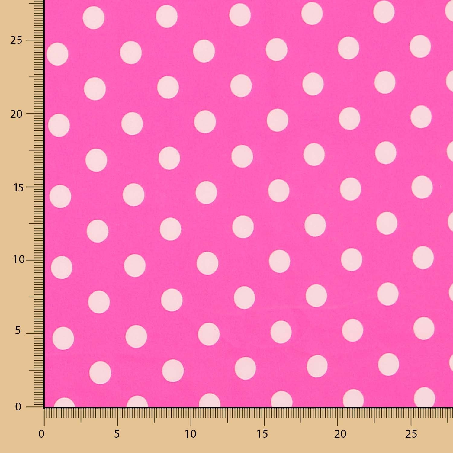 Sarja Elástica Bolinhas Fúscsia - Ribes y Casals
