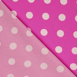 Sarja Elástica Bolinhas Fúscsia - Ribes y Casals