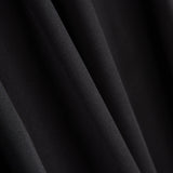 Retal Sarga Algodón Elástico Negro 45x150 cms - Ribes y Casals