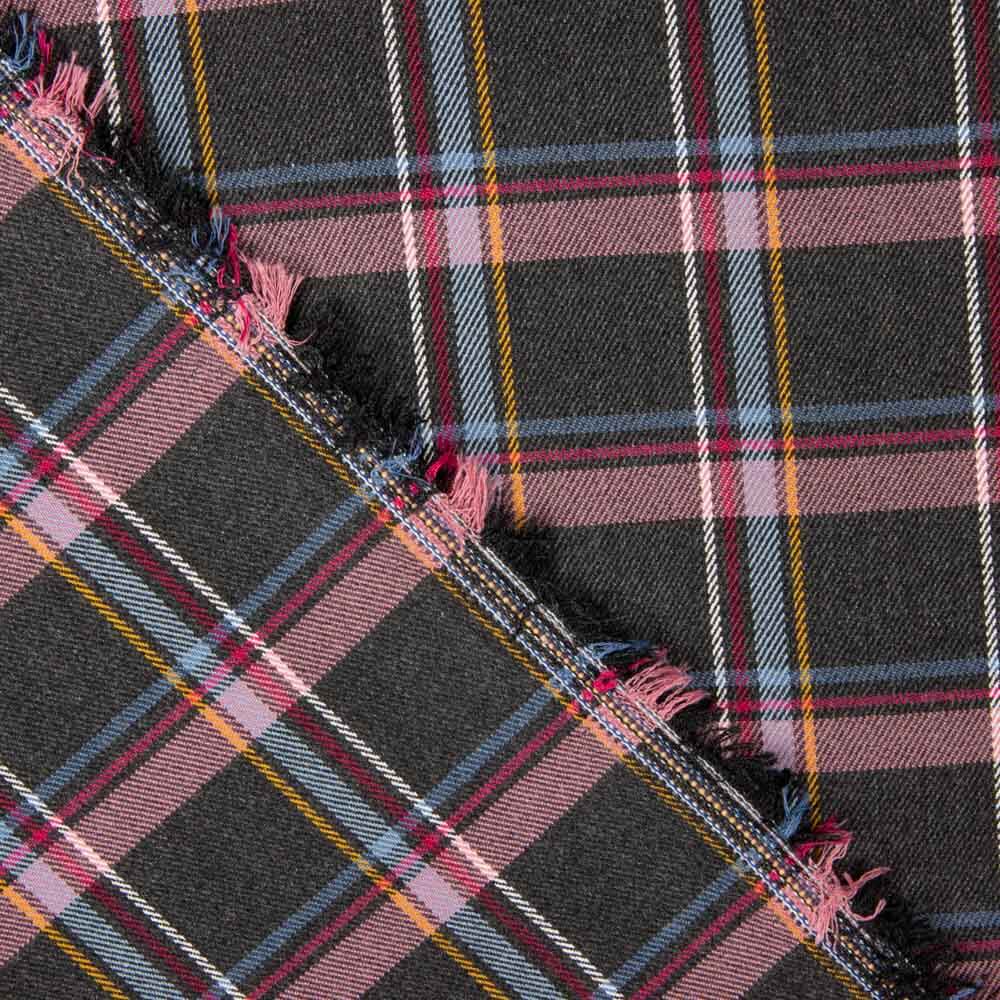 Sarja Elástica Tartan Ciclame - Ribes y Casals