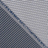 Sarga Poliéster Lycra Geométrico Marino - Ribes y Casals