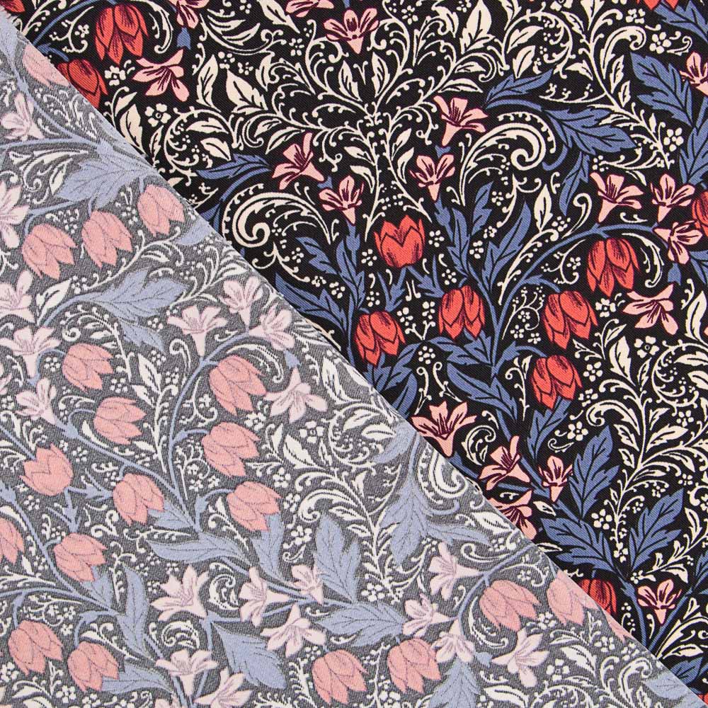 Sarja Viscose Romântica Rosa - Ribes y Casals
