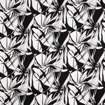 Cetim Algodão Estampado Preto e Branco - Ribes y Casals