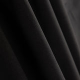 Cetim Algodão Spandex Preto - Ribes y Casals