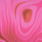 Cetim Estampado Abstrato Fúcsia - Ribes y Casals