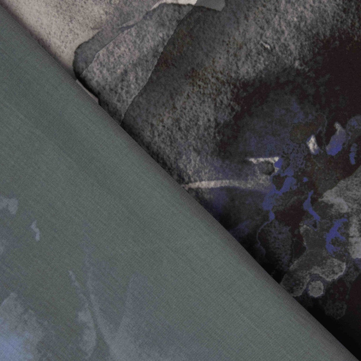 Cetim Estampado Arica Azul - Ribes y Casals