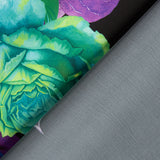 Cetim Estampado Cretonero Preto - Ribes y Casals