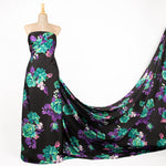 Cetim Estampado Cretonero Preto - Ribes y Casals