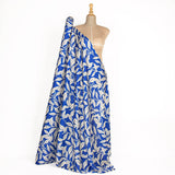 Cetim Estampado Hena Azul - Ribes y Casals
