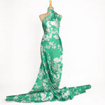 Cetim Estampado Kimono Menta - Ribes y Casals
