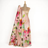 Cetim Estampado Savage Salmon - Ribes y Casals