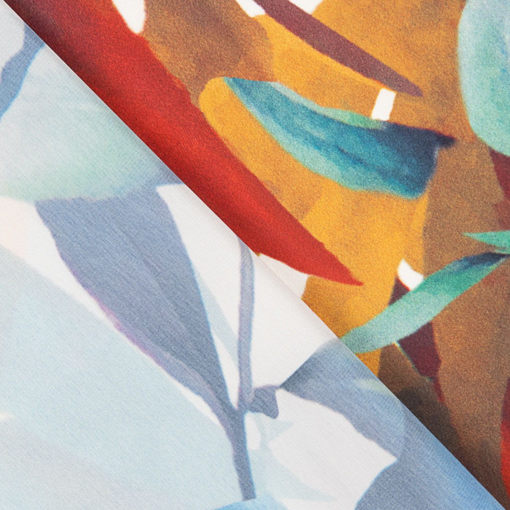 Multi Estampado Tropical Acetinado - Ribes y Casals