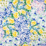 Cetim Floral Amarelo - Ribes y Casals