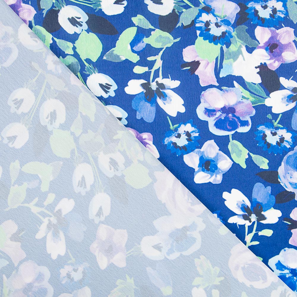 Cetim Floral Óleo - Ribes y Casals