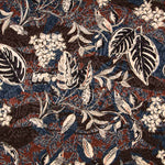 Cetim Jacquard Bosque Castanho - Ribes y Casals