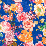 Jacquard Cetim Cretonne Azul - Ribes y Casals