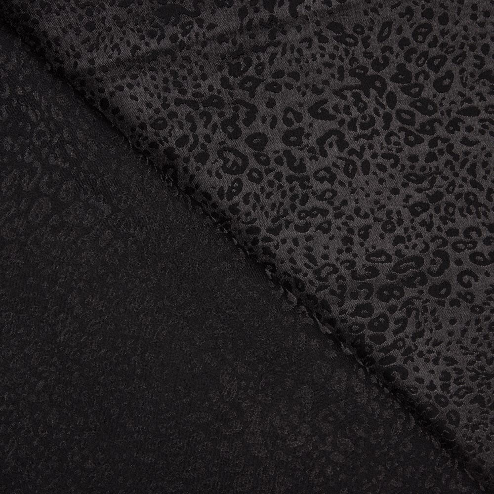 Cetim Jacquard Preto - Ribes y Casals