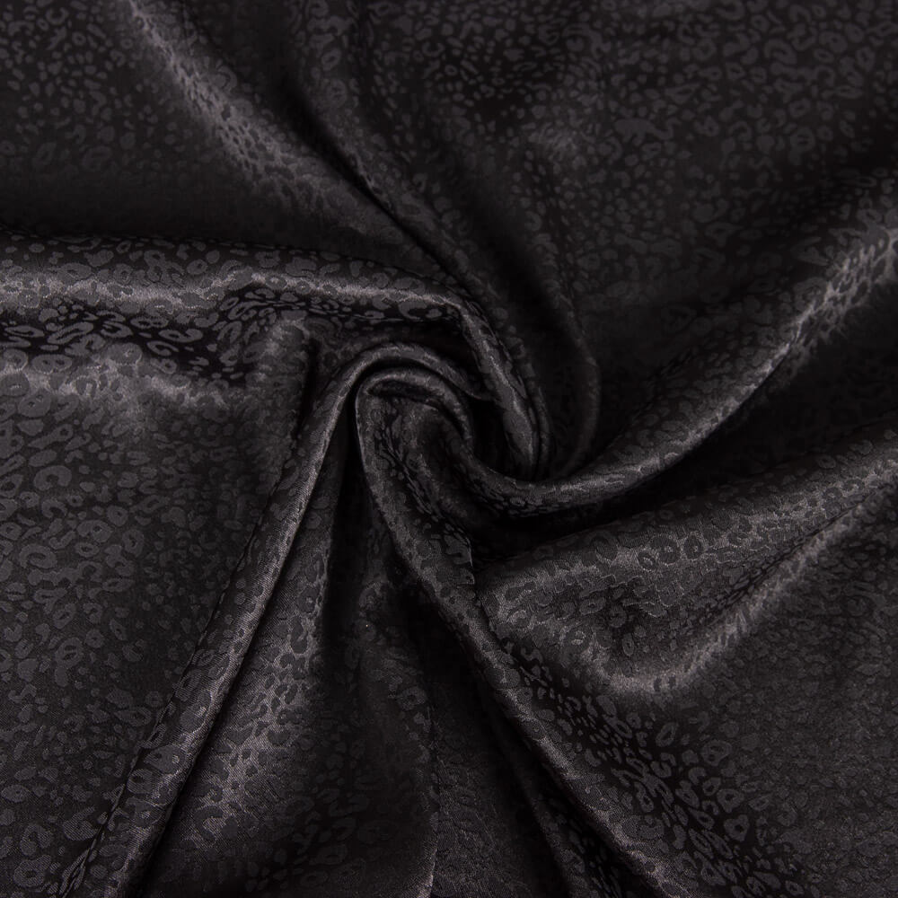 Cetim Jacquard Preto - Ribes y Casals