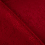 Cetim Jacquard Viscose Vermelho - Ribes y Casals