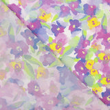 Retal Satén Poliéster Floral Acuarela 150x145 cms - Ribes y Casals