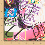 Cetim Poliéster Letras Colorida - Ribes y Casals